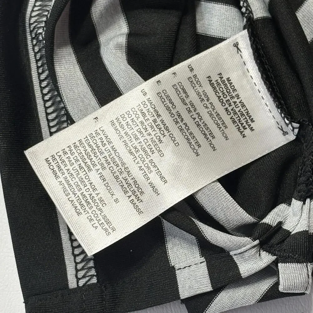 Adidas Men's Striped Polo Shirt - Size XL, Black and Gray